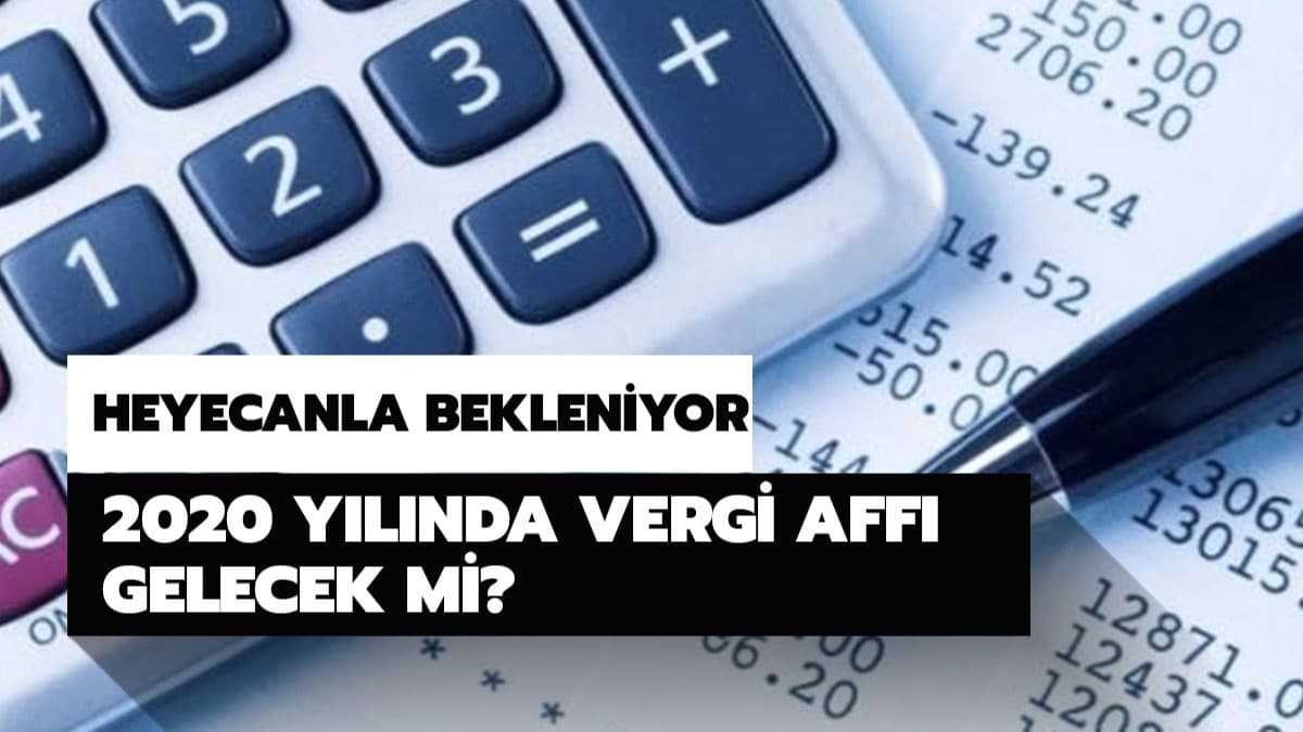 Vergi aff iin heyecanl bekleyi sryor