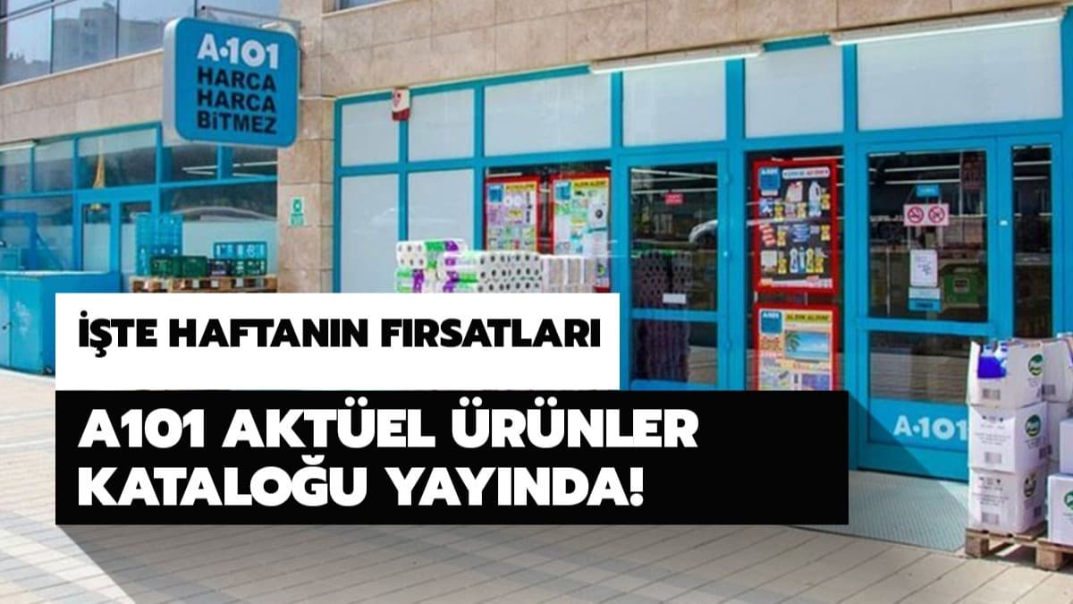 A101 13 ubat aktel rnler listesinde neler var? A101 13 ubat aktel rnler katalou yaynda! 