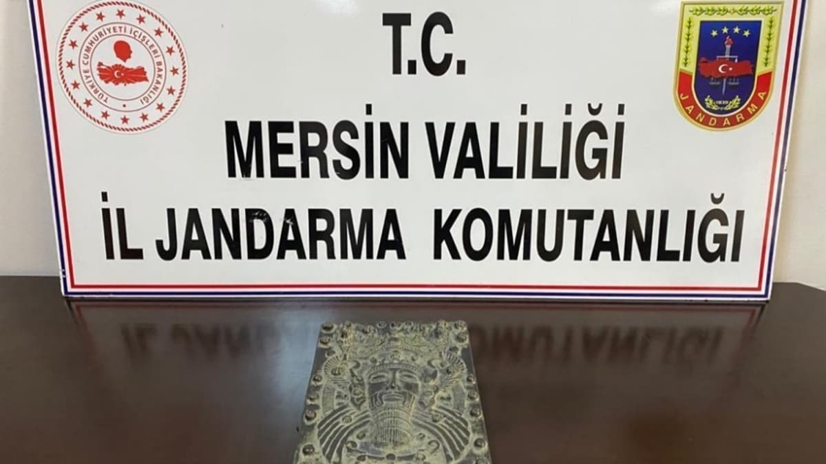 Mersin'de tarihi eser operasyonu 