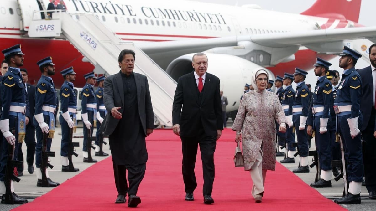 Cumhurbakan Erdoan, Pakistan'da  