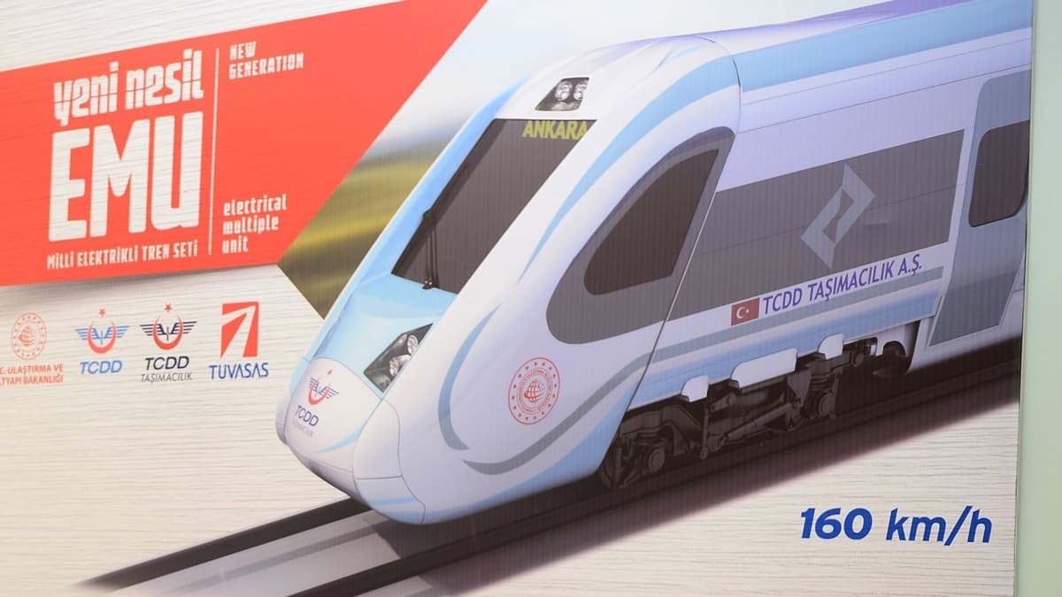 TVASA yerli ve milli 56 elektrikli tren seti retecek