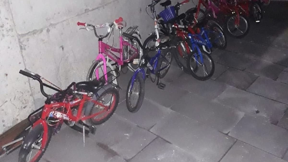 Bisiklet ve bebek arabalar alan hrsz tutukland 