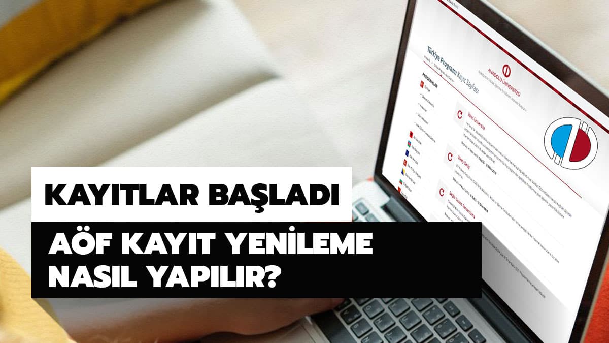 A�F kay�t yenileme nas�l yap�l�r? A�F kay�t yenileme 2020 son g�n ne zaman?