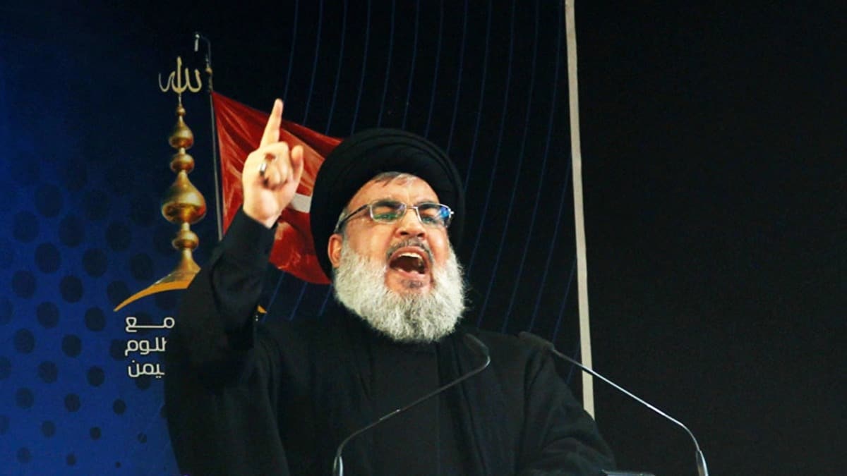 Nasrallah'tan Trump'n szde bar planna tepki: Lbnan topraklarn hedefliyor