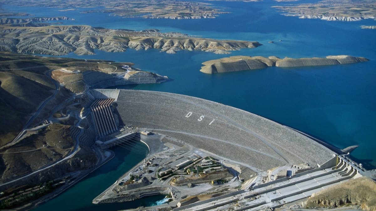 Trkiye'nin 3 byk barajnda enerji retimi yzde 106 artt