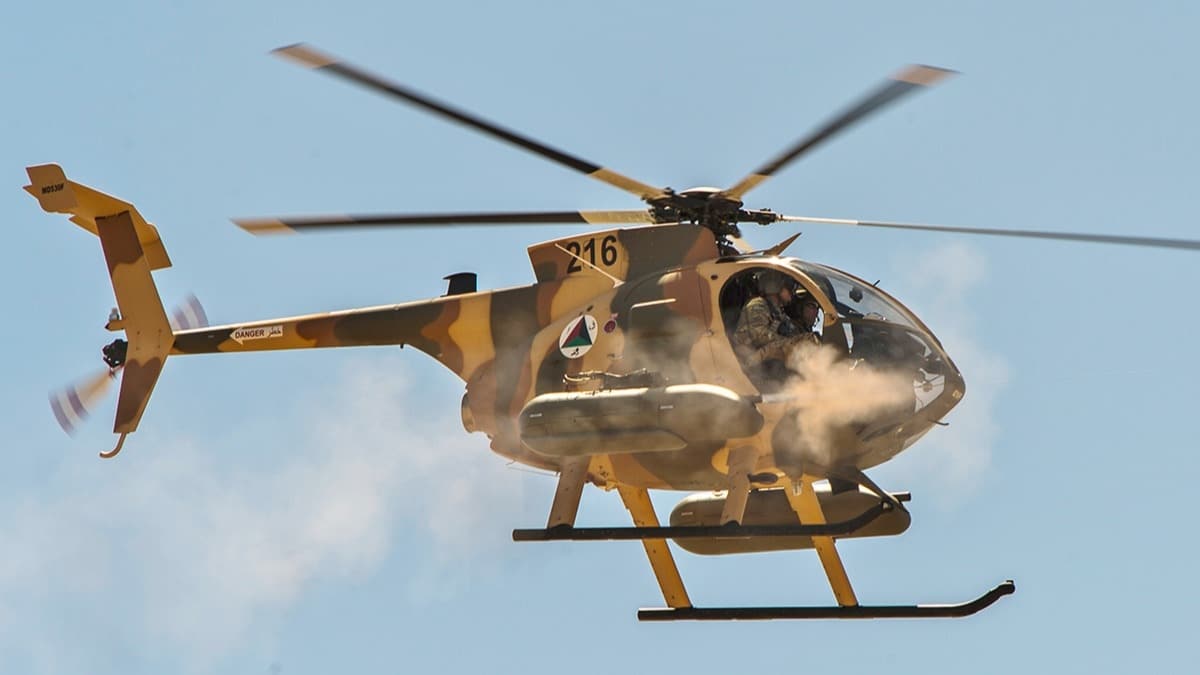 Afganistan'da askeri helikopter acil ini yapt