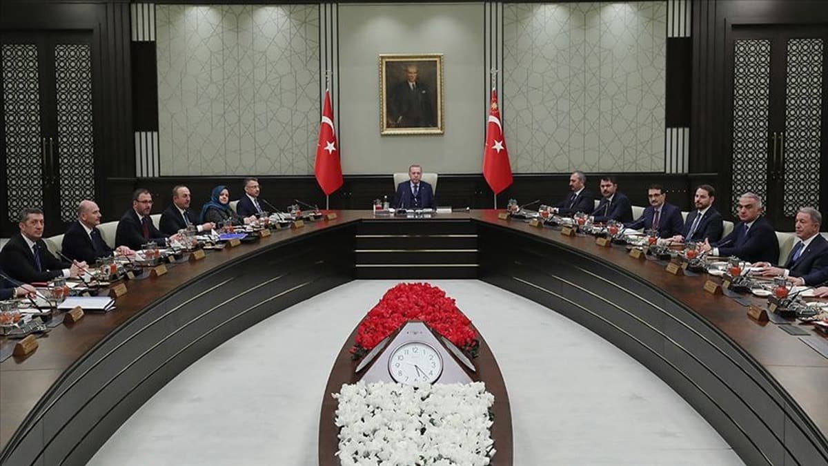 Cumhurbakanl Kabinesi, Cumhurbakan Erdoan bakanlnda Betepe'de topland