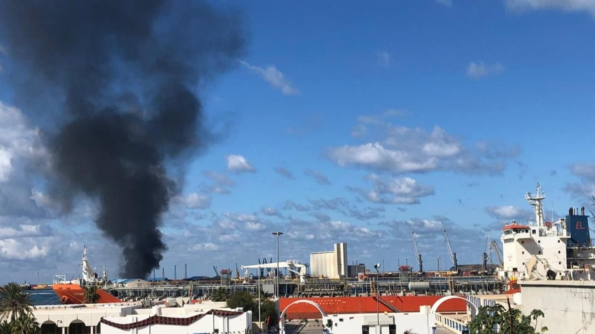 Hafter milisleri Trablus Liman'na roketli saldr dzenliyor