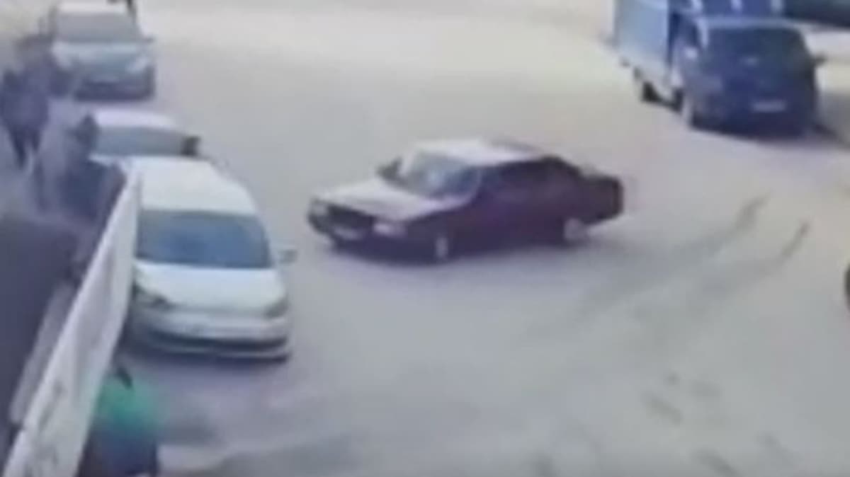Trafikte drift kaza ile sonuland 