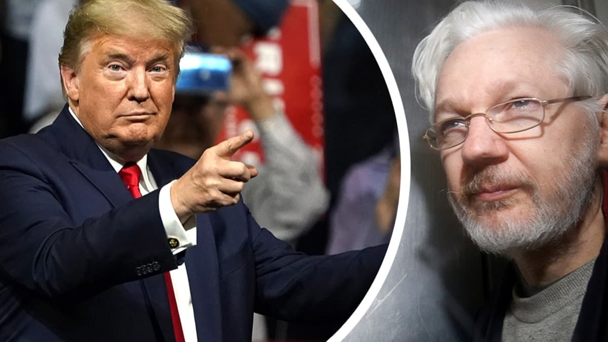 ABD'yi kartran gelime! Trump'la ilgili bomba 'Assange' iddias