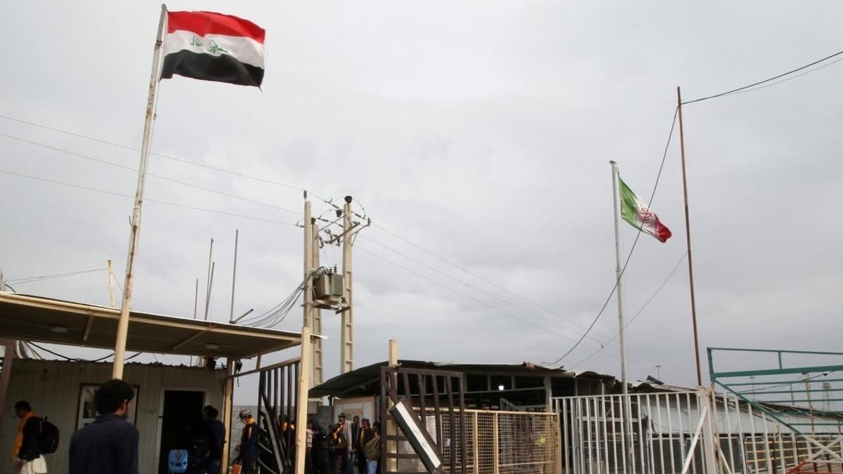 Irak, komu ran'daki koronavirs vakalar nedeniyle bir snr kapsn kapatt 