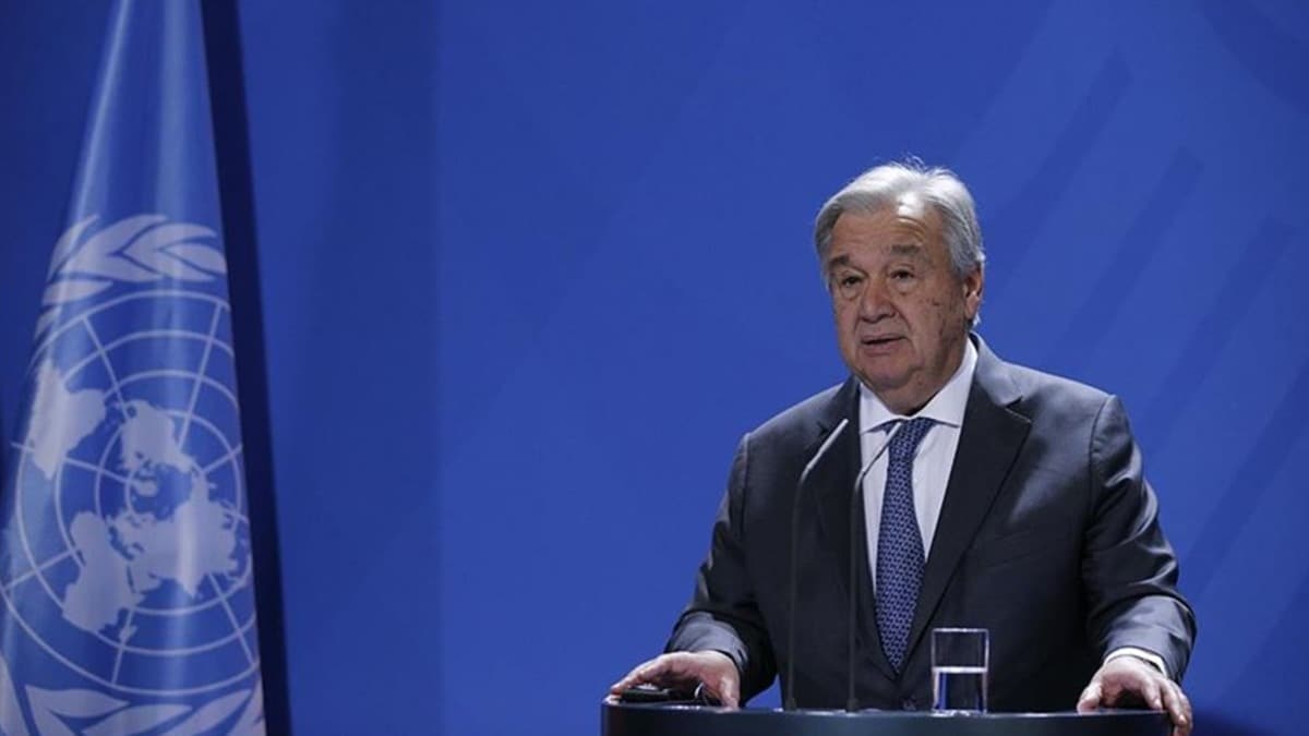 BM Genel Sekreteri Guterres'ten dlib'de atekes ars