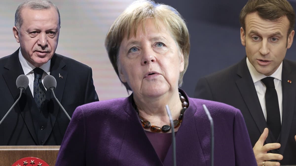 Macron ve Merkel'den '4'l stanbul Zirvesi' ars