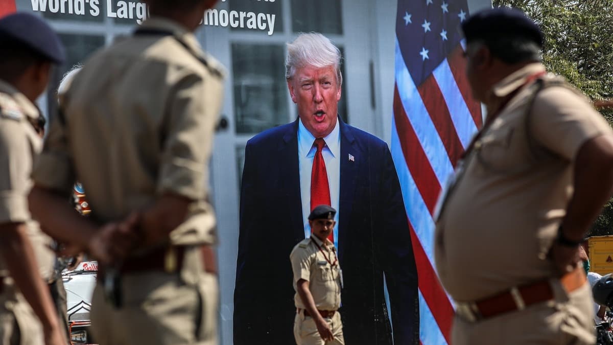 Hindistan, Trump'n ziyaretine hazrlanyor
