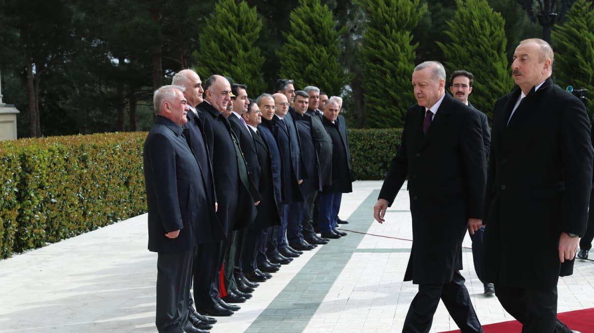Cumhurbakan Erdoan Azerbaycan'da