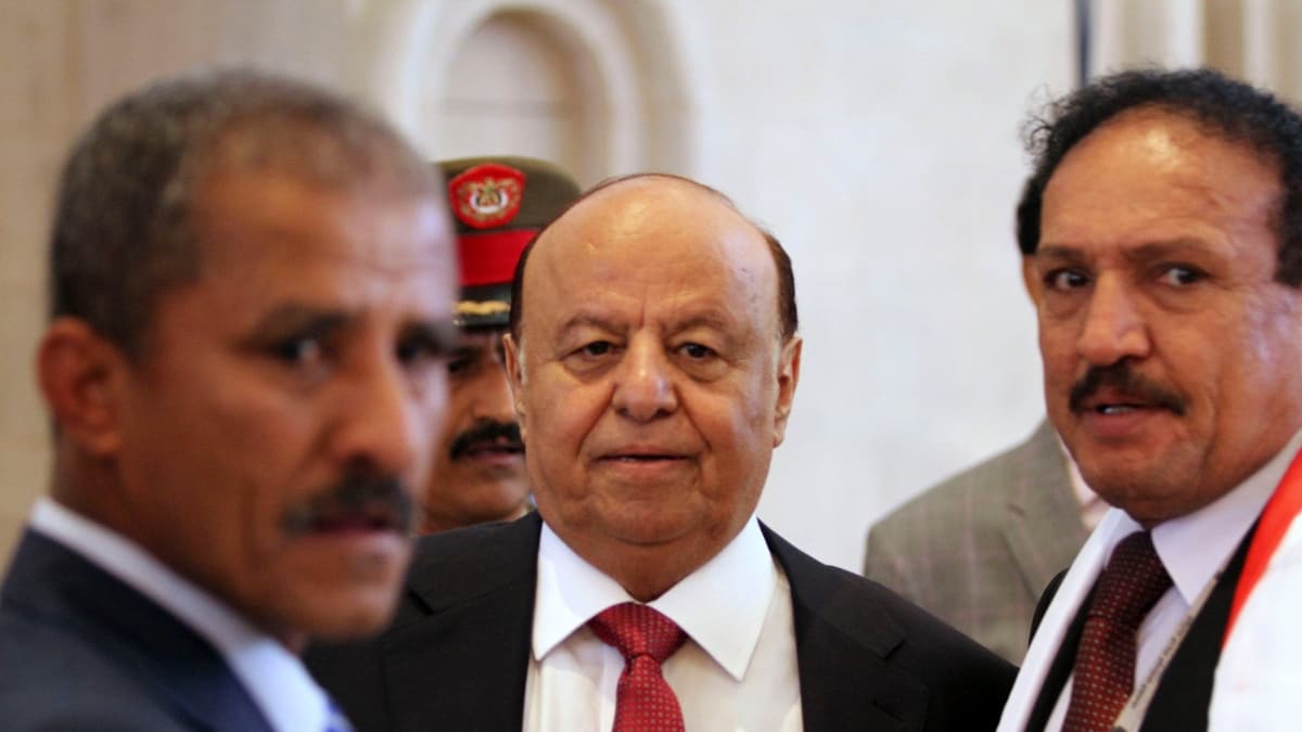 Yemen Cumhurbakan Hadi, Husileri bartan yana olmamakla sulad