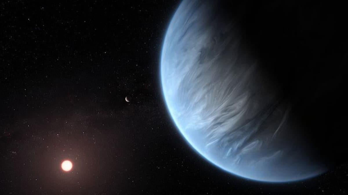 te gezegen K2-18b'de yaam iin elverili koullarn var olabilecei tespit edildi
