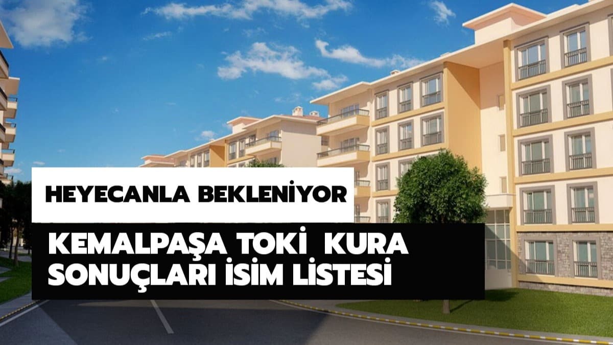 TOK Kemalpaa kura sonular sorgulama sayfas: Kemalpaa TOK isim isim kazananlar listesi