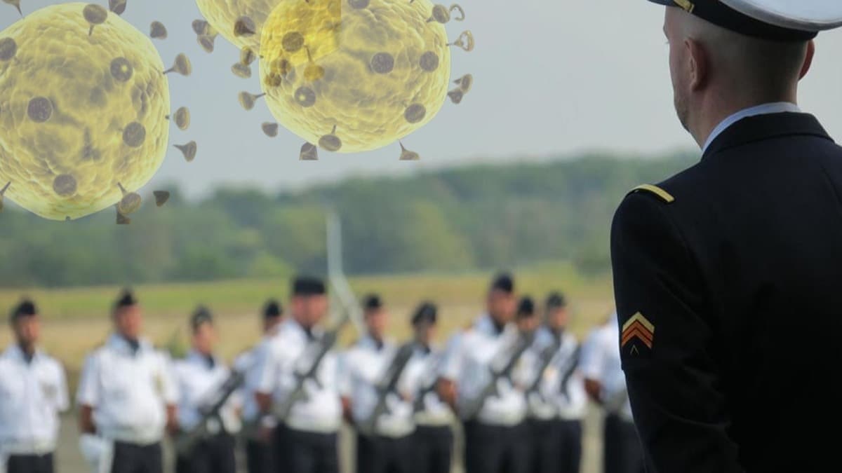 Fransa'da kritik neme sahip askeri ste koronavirs vakalar doruland