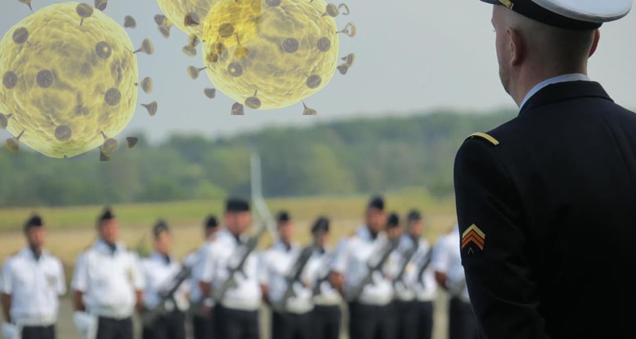 Avrupa'da koronavir�s pani�i! Kritik askeri �sse s��rad�