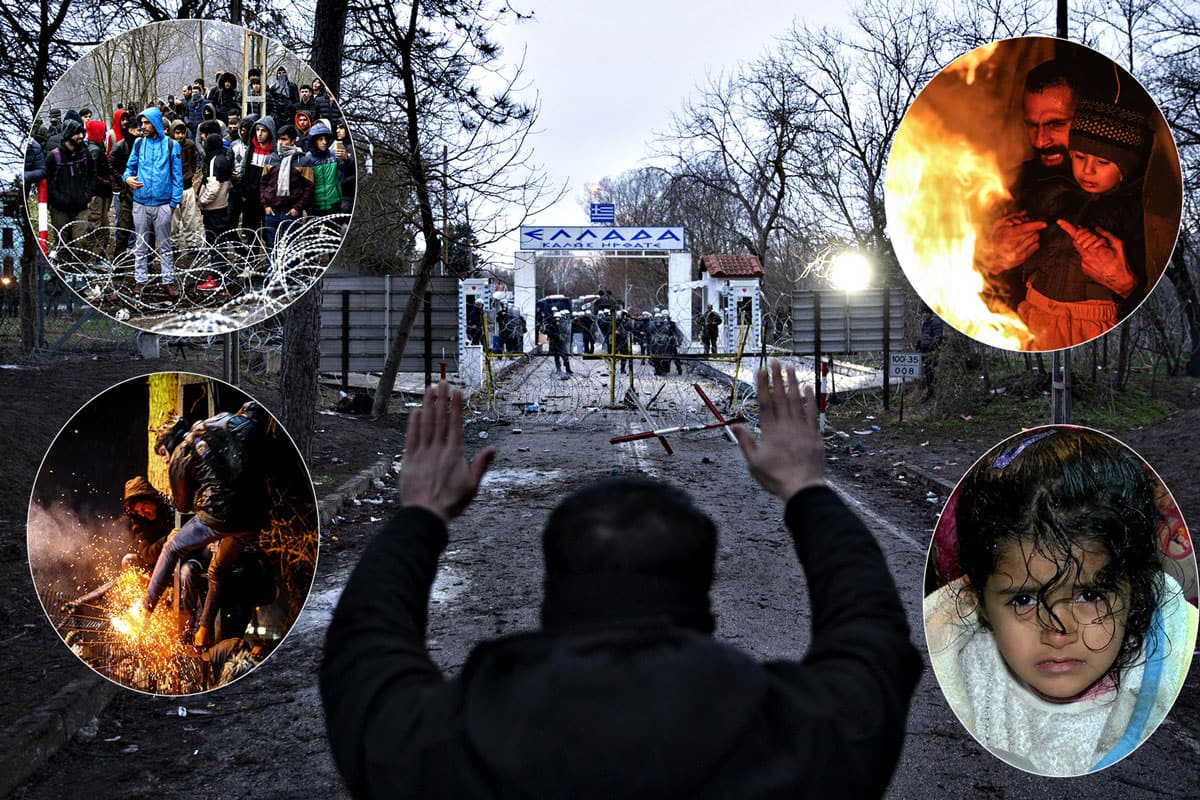 Ak�n ak�n gidiyorlar: Yunanistan'dan m�ltecilere 'jiletli' �nlem
