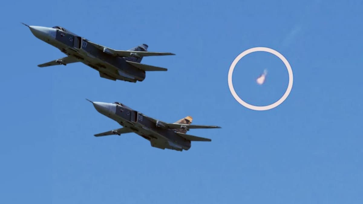 MSB duyurdu: Rejime ait 2 SU-24 tipi uak drlmt