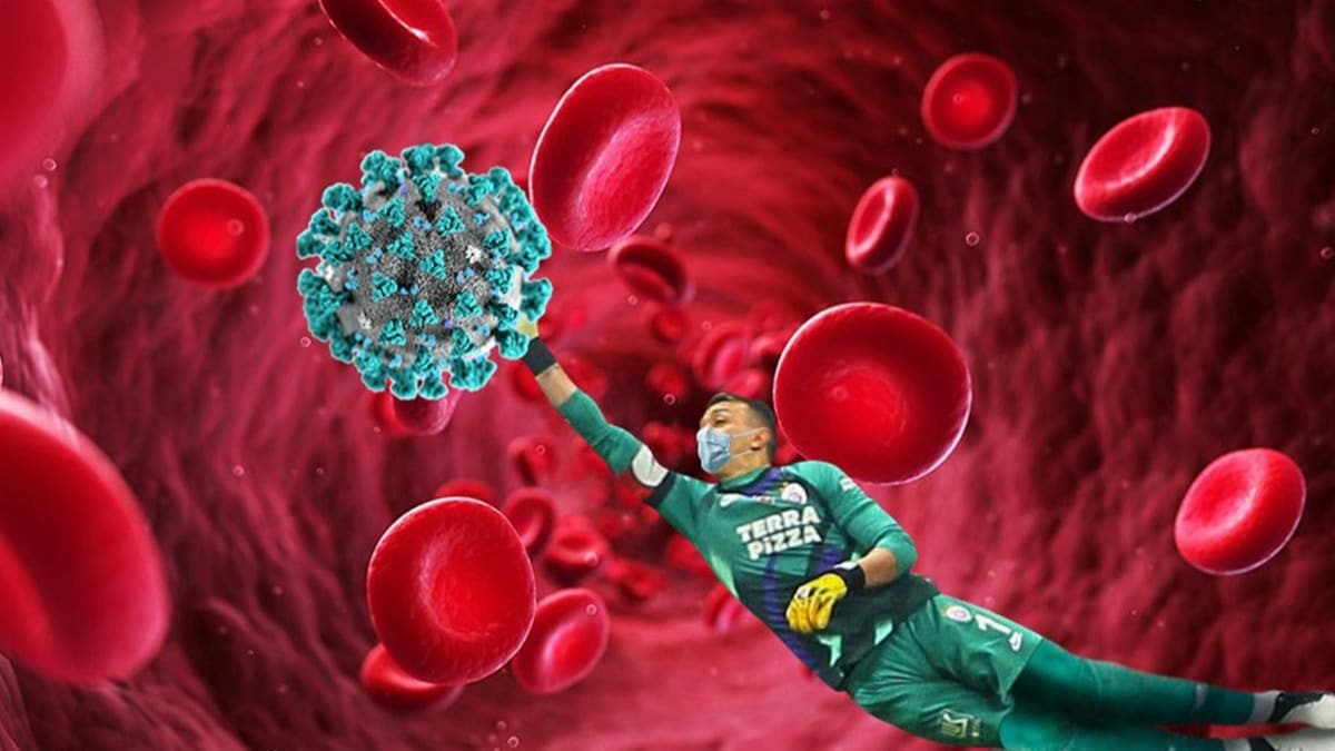 Sosyal medyada yeni bir akm! 'Koronavirs iin tek are Muslera'