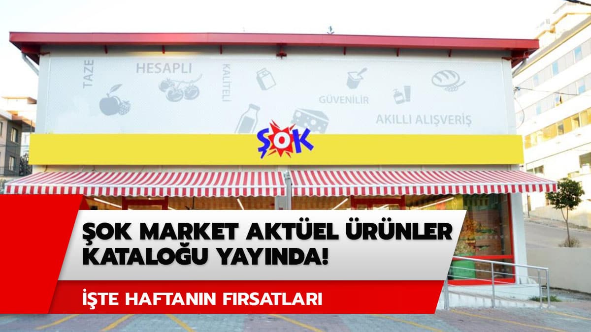 �OK market 4 Mart akt�el �r�nler katalo�u yay�nda!