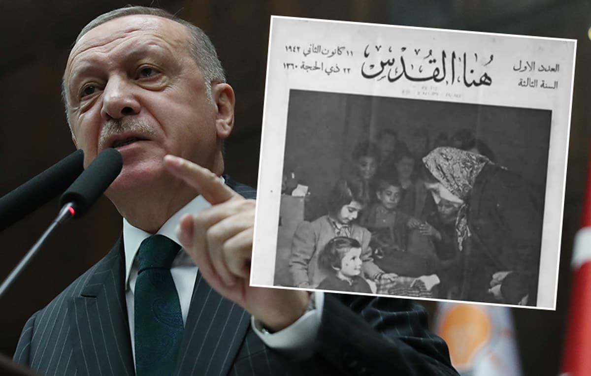 Ba�kan Erdo�an, Yunanistan'� uyard�... �arp�c� tarihi foto�raf