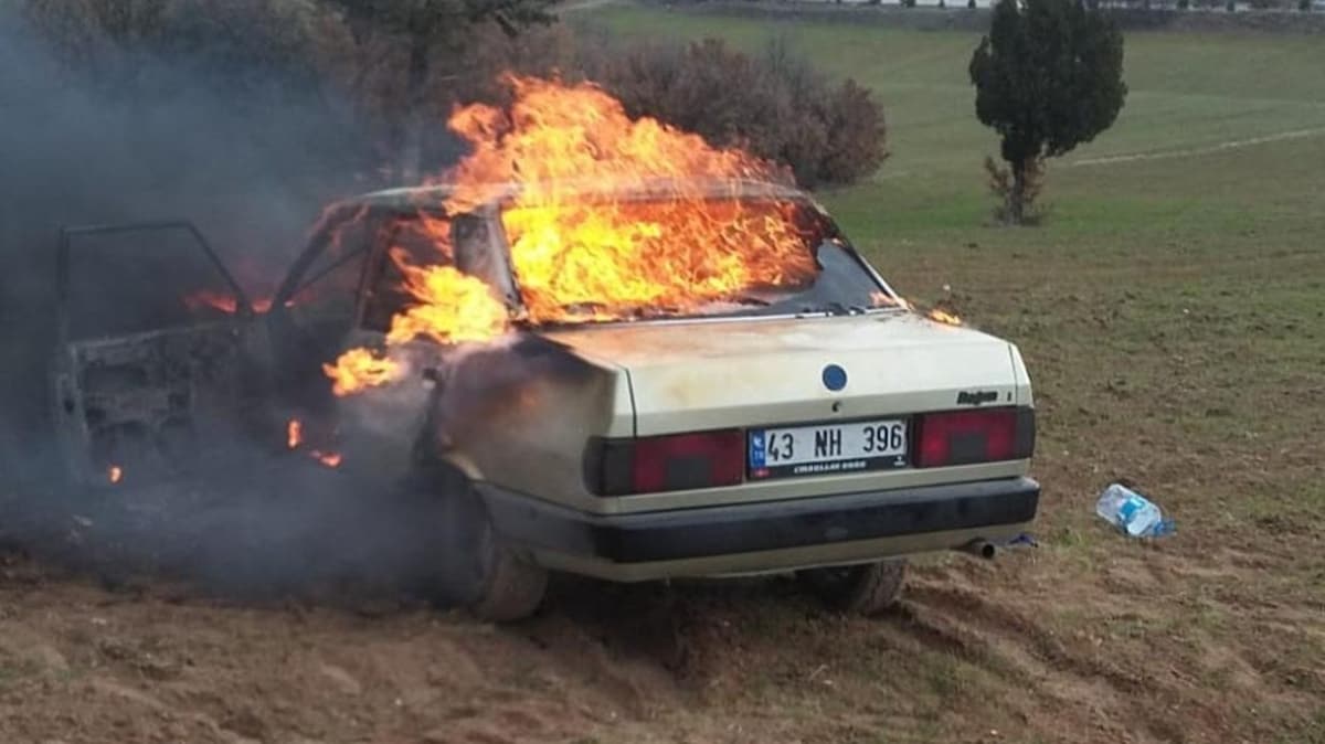 Babasna kzp, otomobili ate verdi