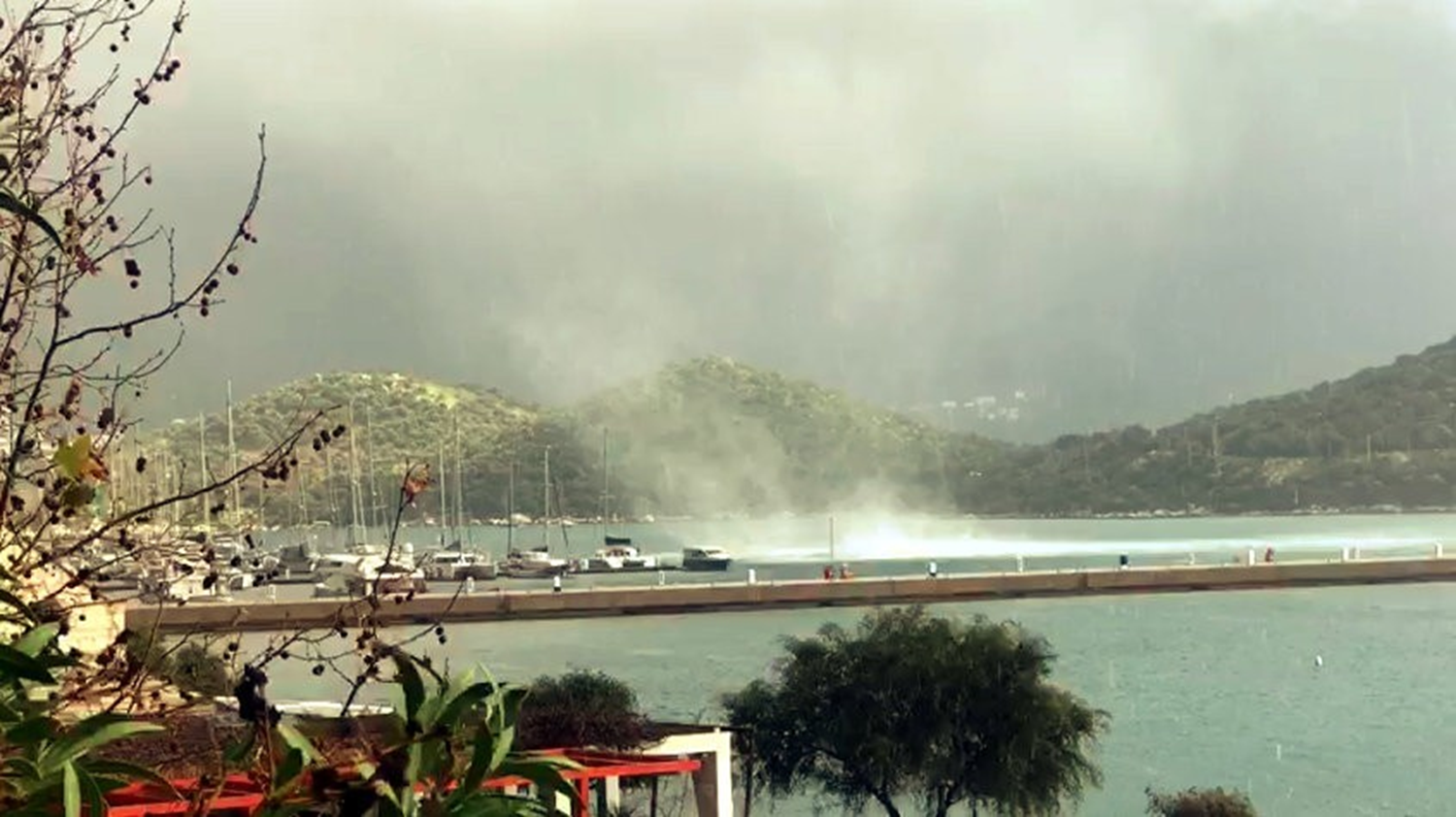 Marinadaki hortum b�yle g�r�nt�lendi