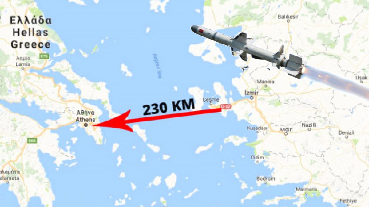 ��te, 200 kilometre �zeri menzile sahip Atmaca f�zesi