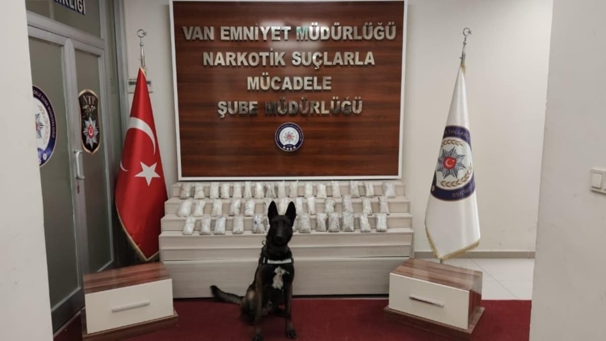 Zeus, 16 kilo uyuturucu yakalad 