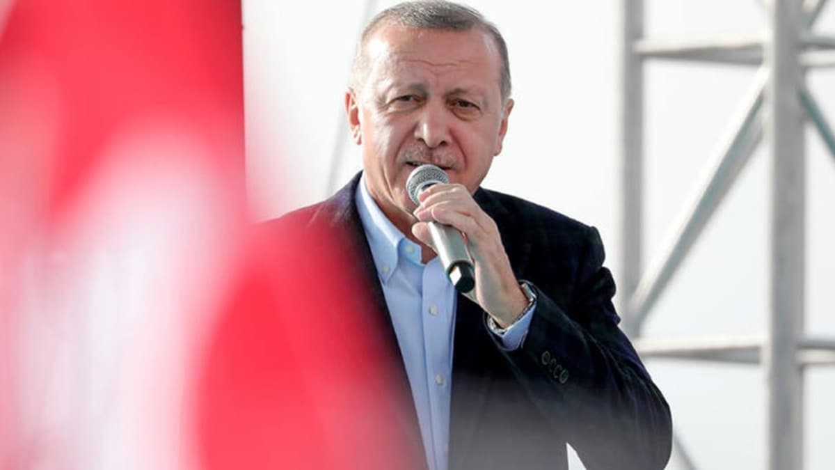 Cumhurbakan Erdoan'dan Kuzey Marmara Otoyolu alnda 'Kanal stanbul' mesaj