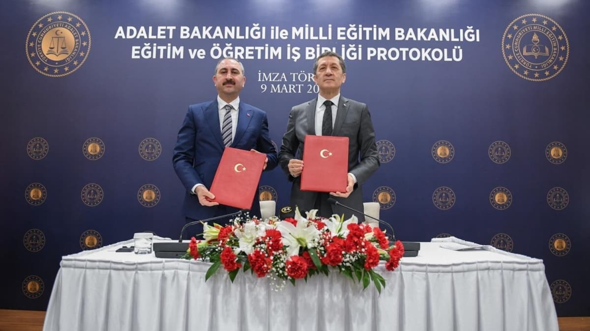 Adalet Bakan Abdulhamit Gl: lk defa ceza ve infaz kurumlarnda Milli Eitim Bakanl bnyesinde mesleki lisesi kurulacak