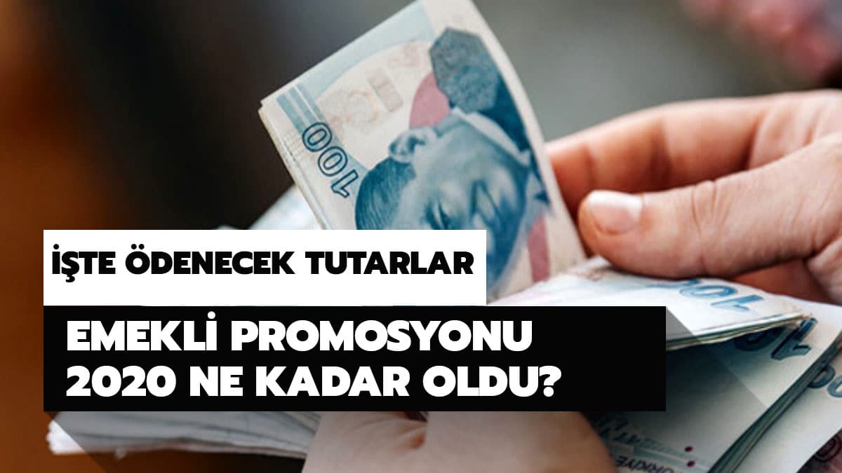 Emekli promosyon �demeleri yap�l�yor