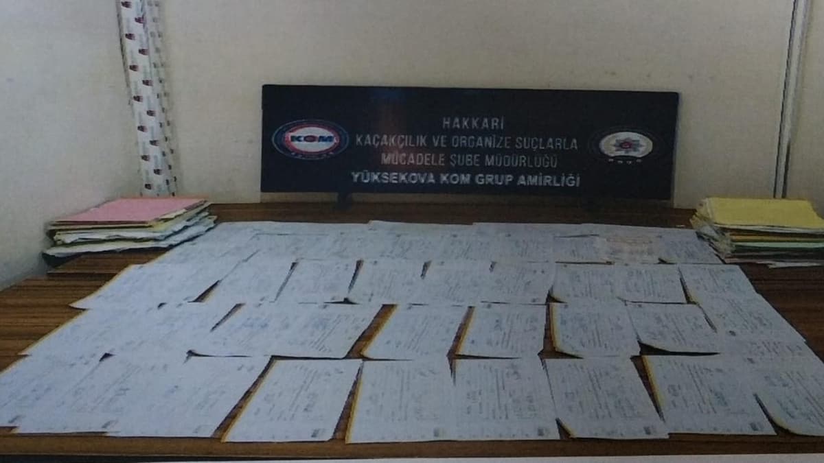 Hakkari'de tefeci operasyonu: 11 gzalt