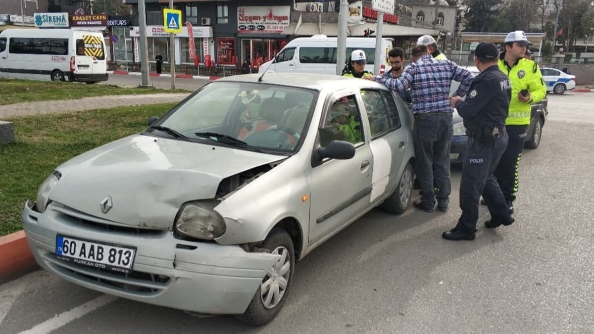 Samsun'da trafik kazas: 6 yaral 