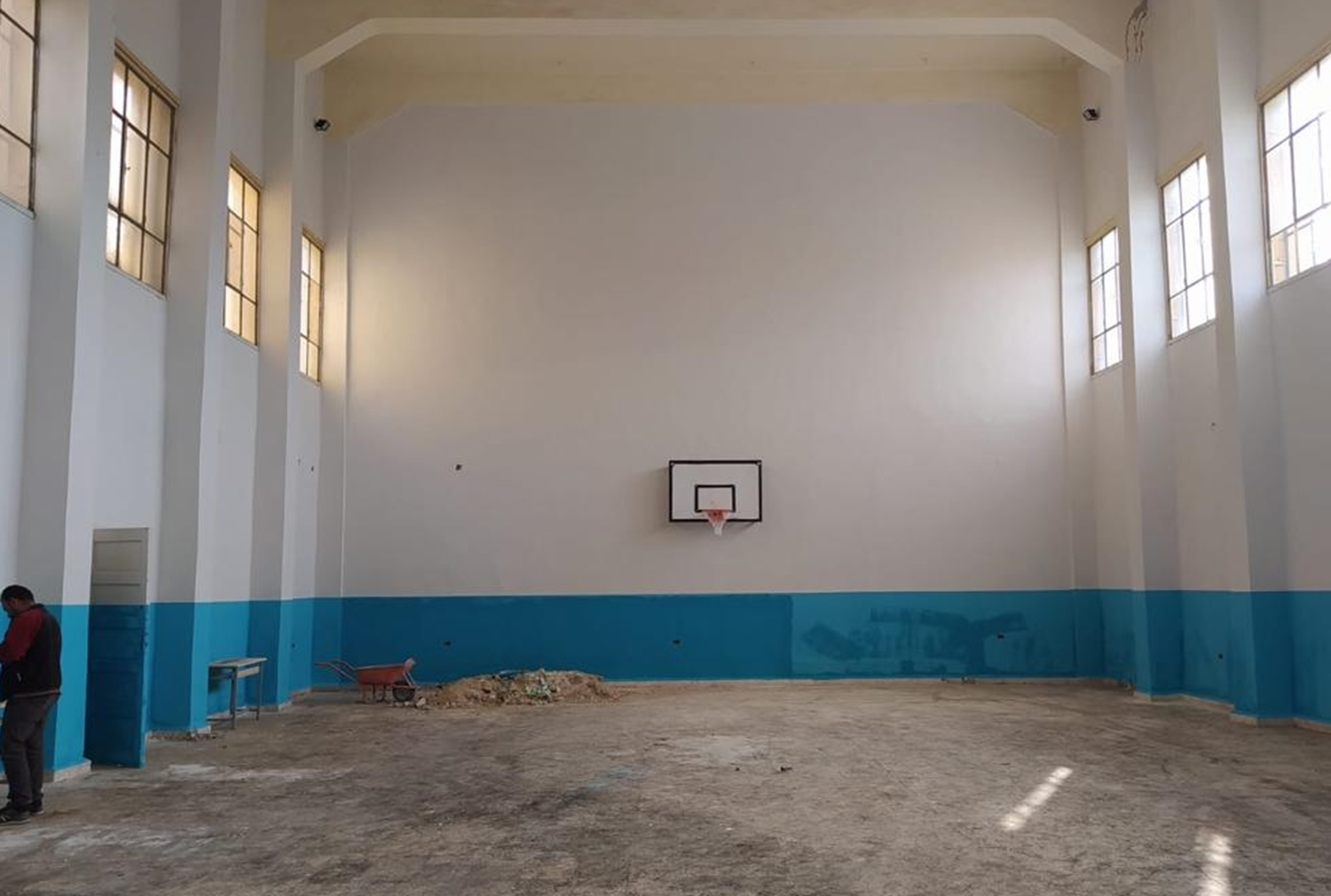 Tel Abyadl� ��renciler sporla bulu�uyor