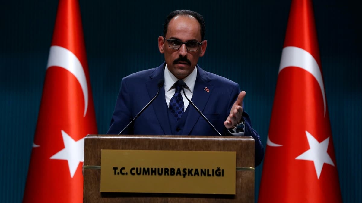 Cumhurbakanl Szcs Kaln: Trkiye ykmllklerini yerine getirdi, adm atma sras AB'de