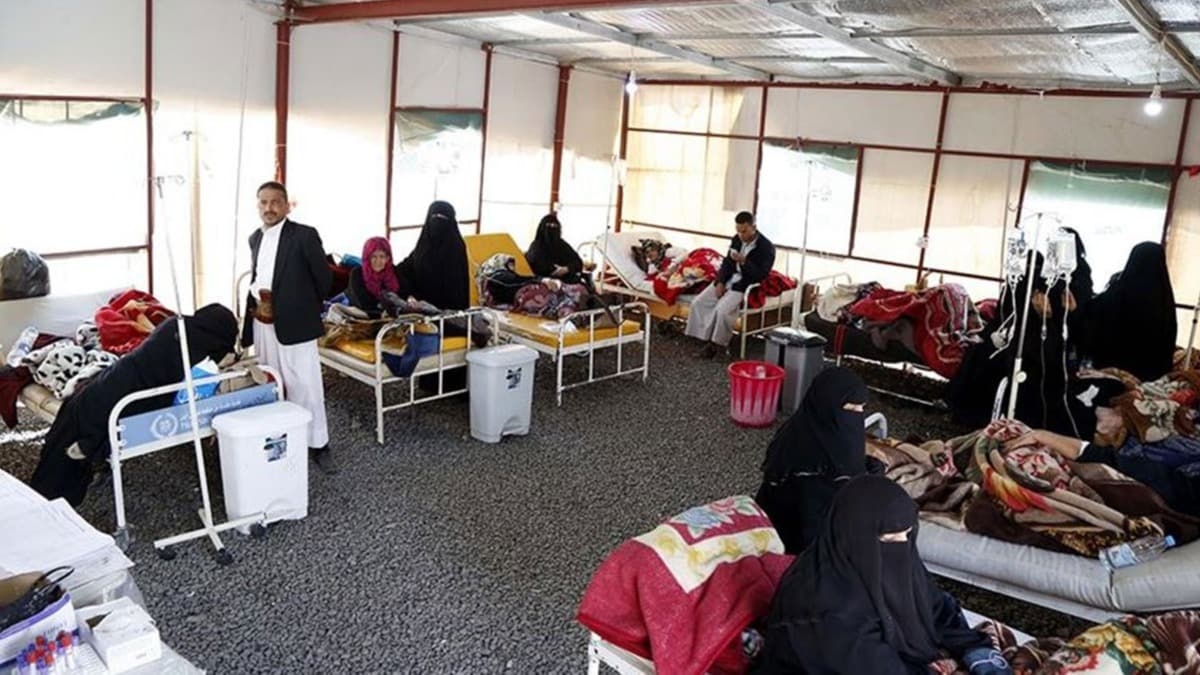 Yemen'de yaklaan yamur mevsimi kolera krizini trmandrabilir