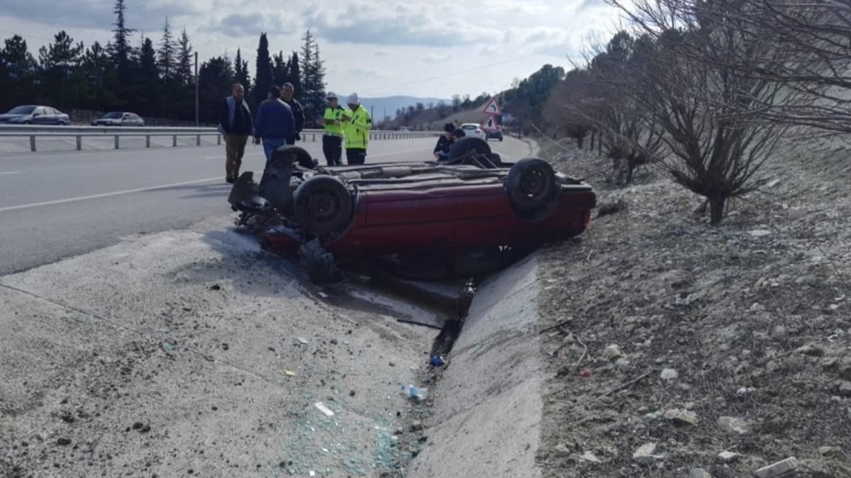 Gediz'de trafik kazas: 4 yaral 
