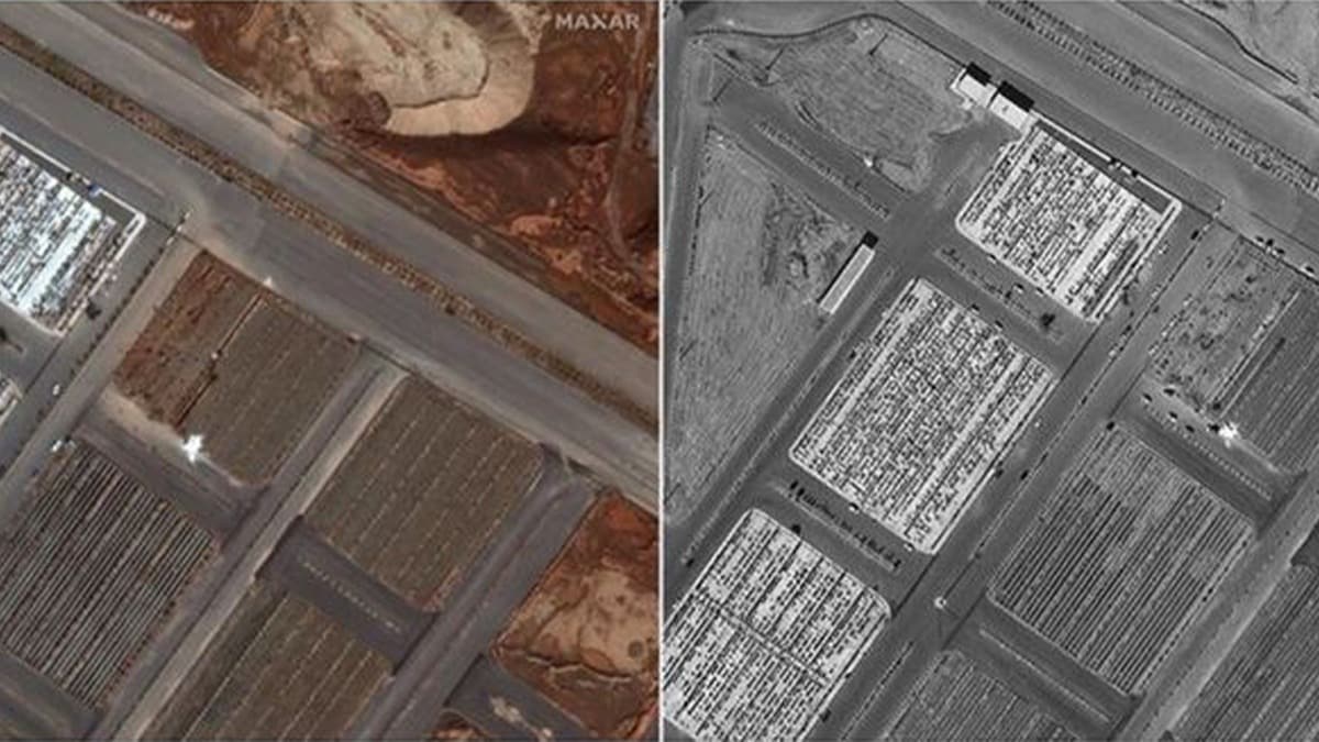 Washington Post, ''ran'da Kovid-19 toplu mezarlarna ait olduunu'' iddia ettii grntler yaymlad