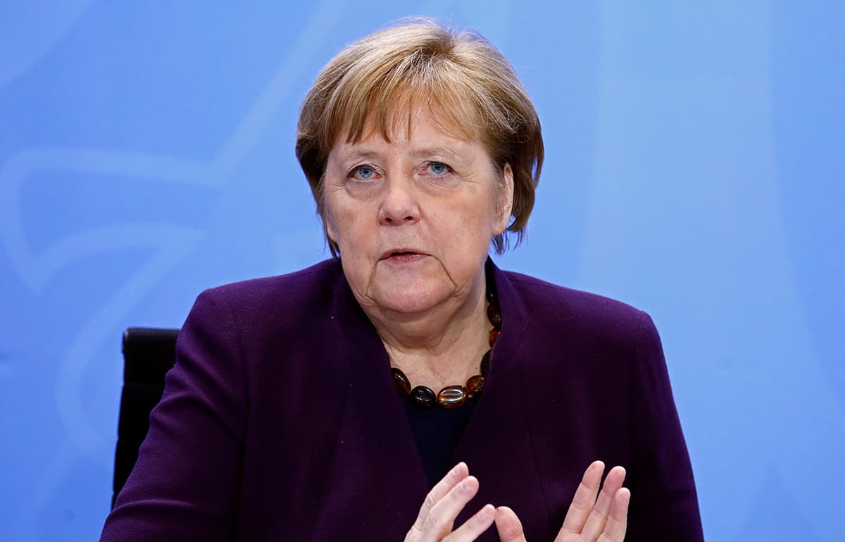 Merkel, liderlerle video konferans yoluyla g�r��ecek