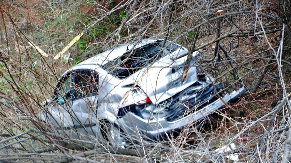 Hurdaya dnene otomobilden sapsalam kt 