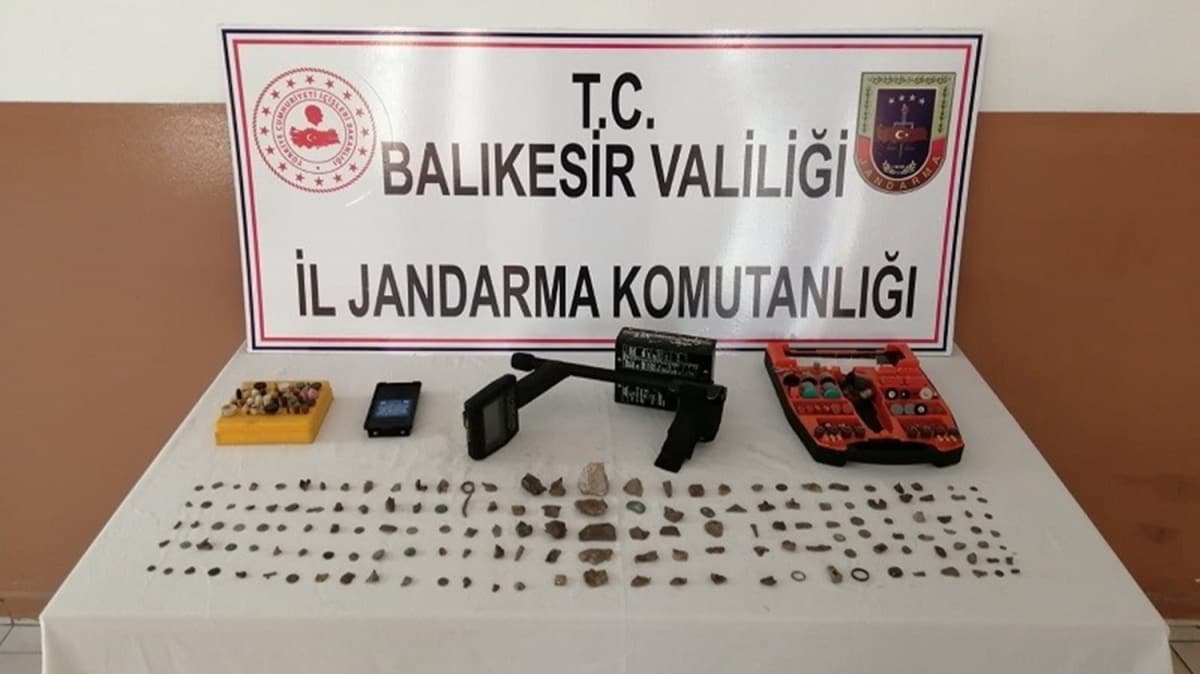 Tarihi eser kaaklna jandarma engeli
