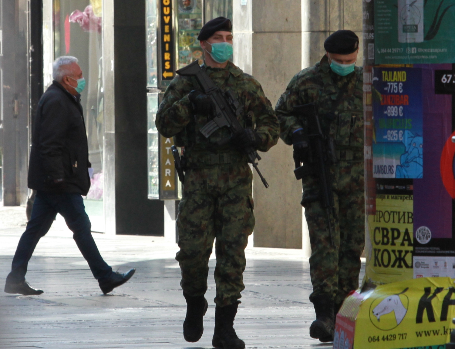 Avrupa'da tedbir de vaka say�s� da artt�