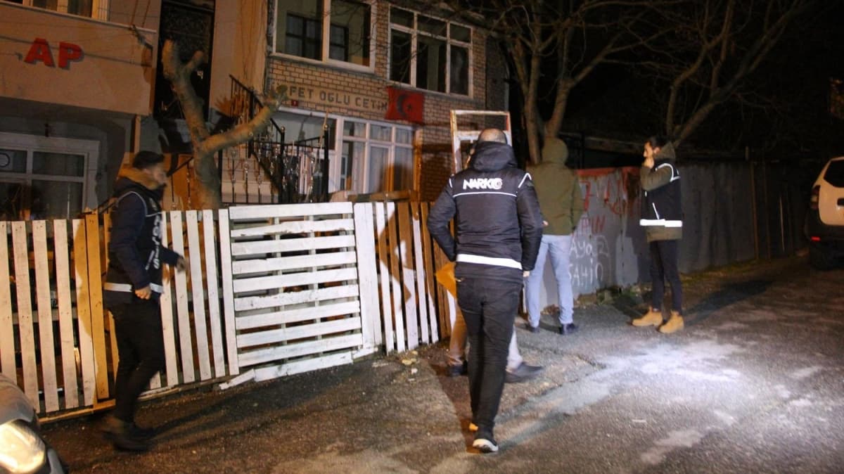 stanbul'da uyuturucu operasyonu: ok sayda gzalt var