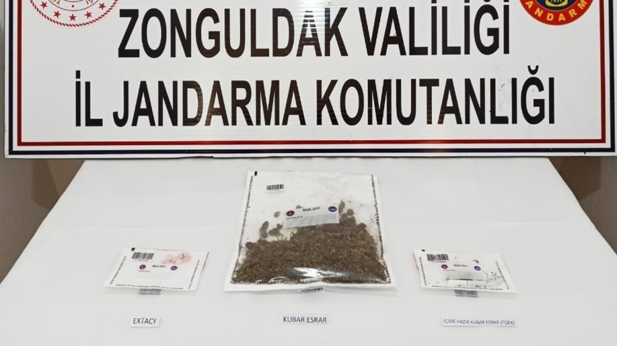 Narkotik basknnda 3 tutuklama