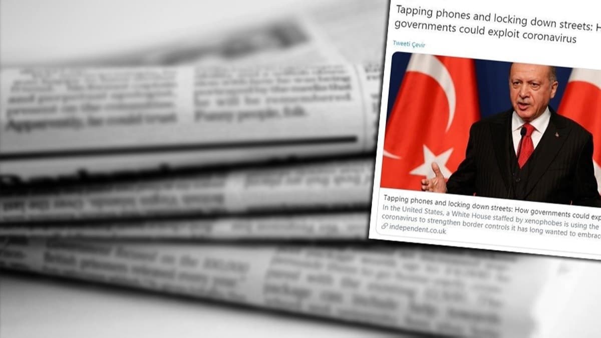 ngiliz gazetesinden kirli alg operasyonu! srail diyemedi, Bakan Erdoan' hedef gsterdiler